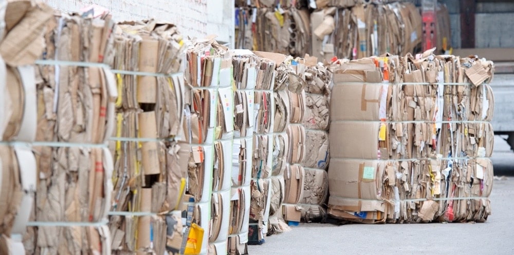 how much for cardboard recycling and how it will save us