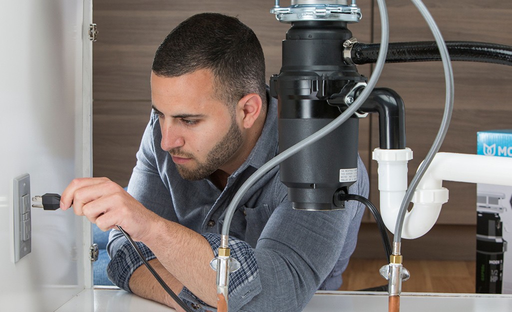 how to install a garbage disposal step 1