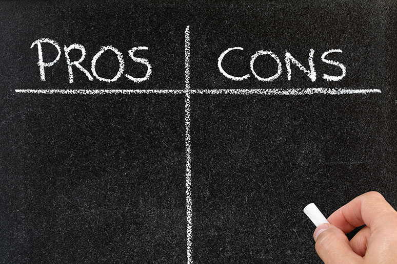 pros and cons banner